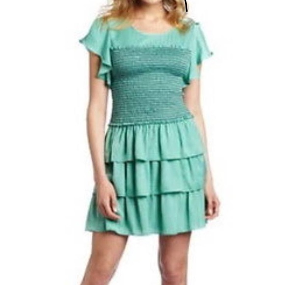BCBGMAXAZRIA Mint Green Dress 👗 - Picture 3 of 8